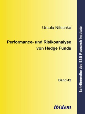 cover image of Performance- und Risikoanalyse von Hedge Funds